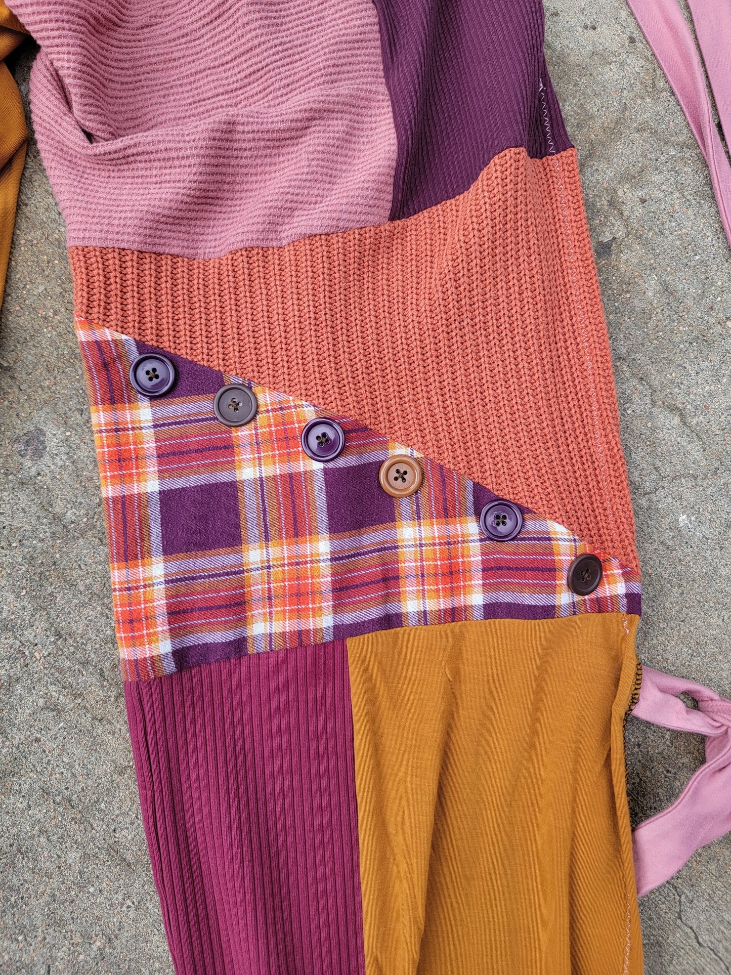 Bikini Top & Patchwork Side - Tie Pants - Nothing is as it Seams