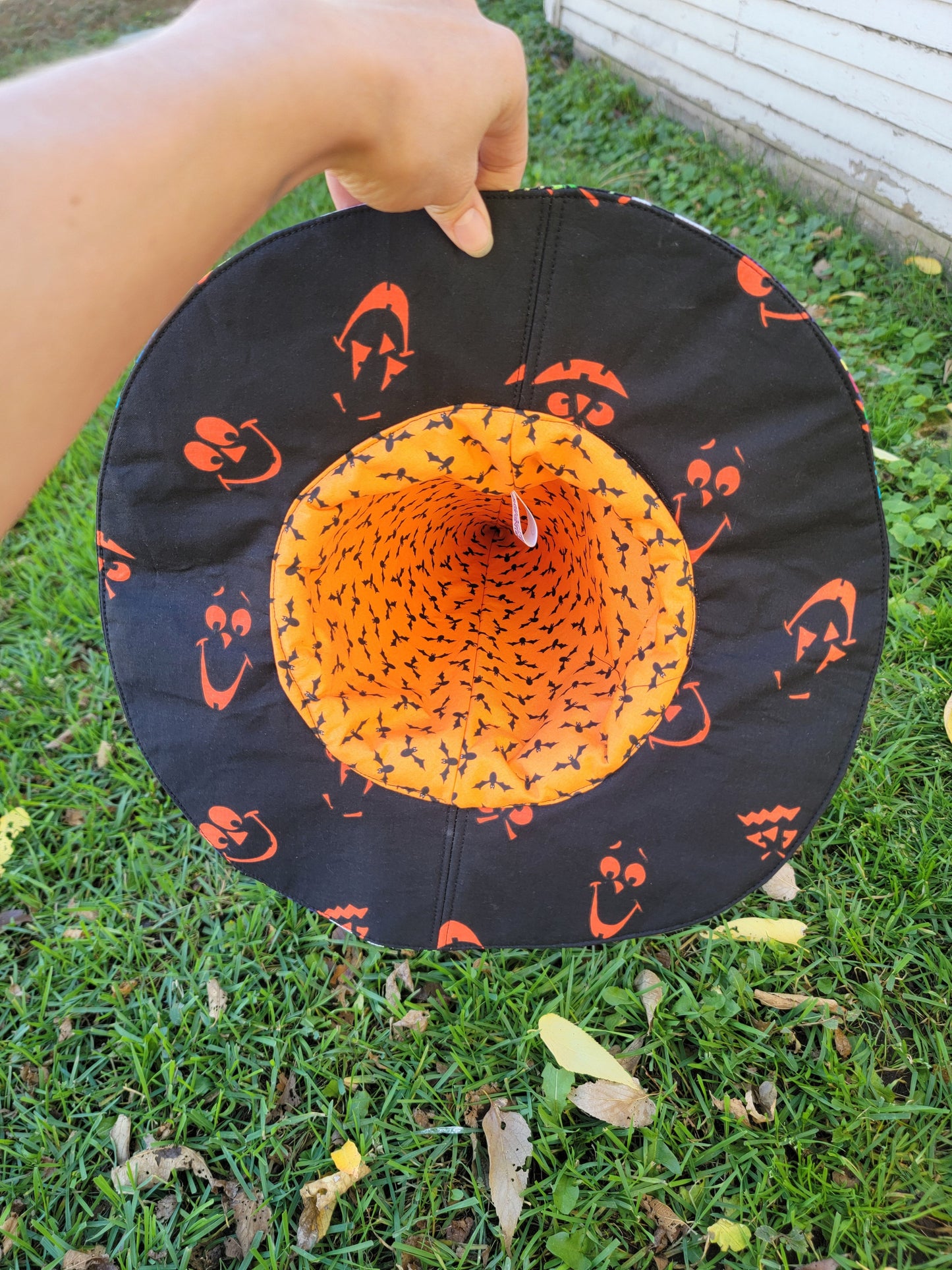 Happy Halloween Witch Hat - Nothing is as it Seams