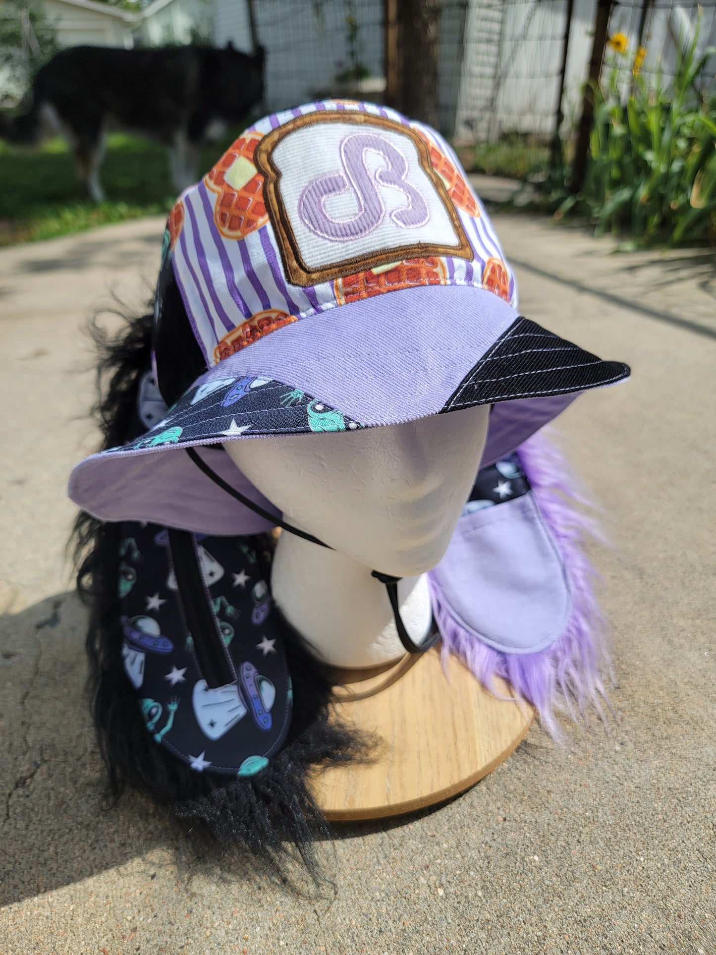 (L) Intergalatic Waffle DB Bunny Bucket - Nothing is as it Seams