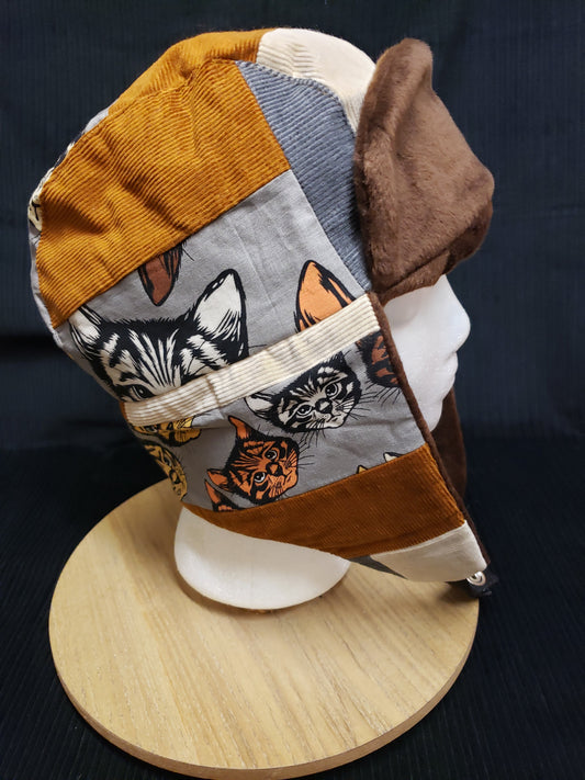 Caturoy Trapper Hat - Nothing is as it Seams