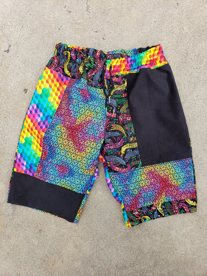 (L) Rhythmic Rainbow Shorts