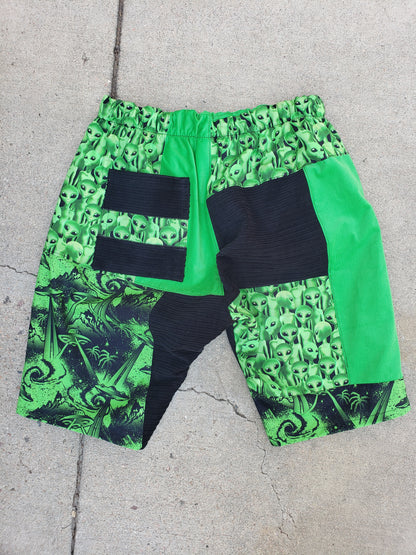 (XL) Green Dream Invasion Shorts