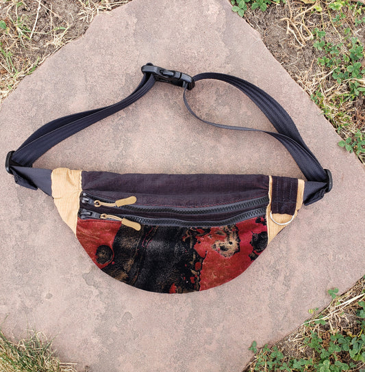 Velvet & Cord Fanny Pack