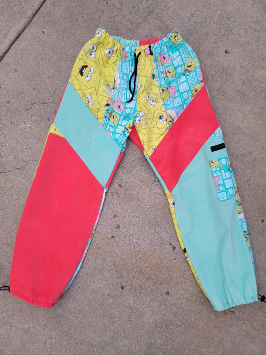 (S) Spongebob Cargo Pants