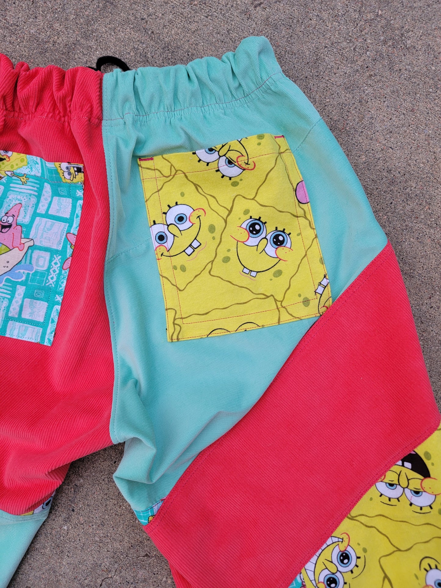 (S) Spongebob Cargo Pants