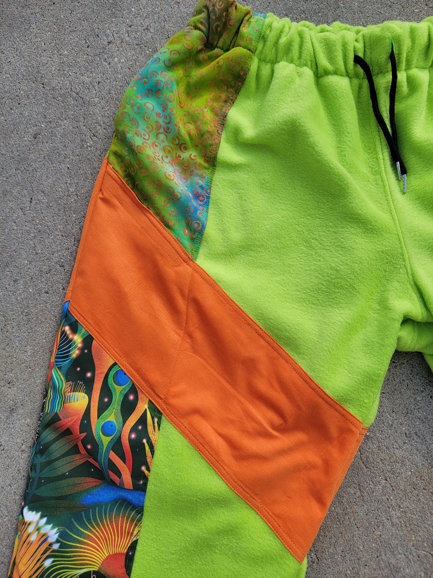 XL Patchwork Cargo Sweats