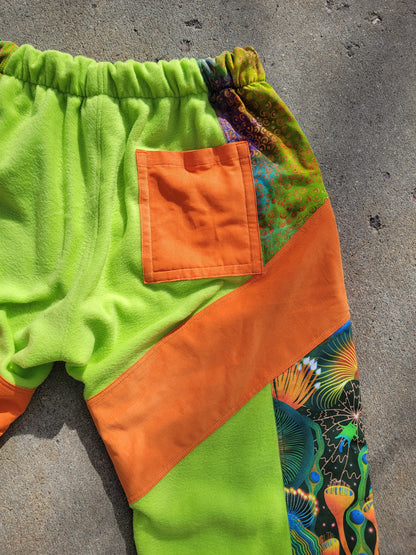 XL Patchwork Cargo Sweats