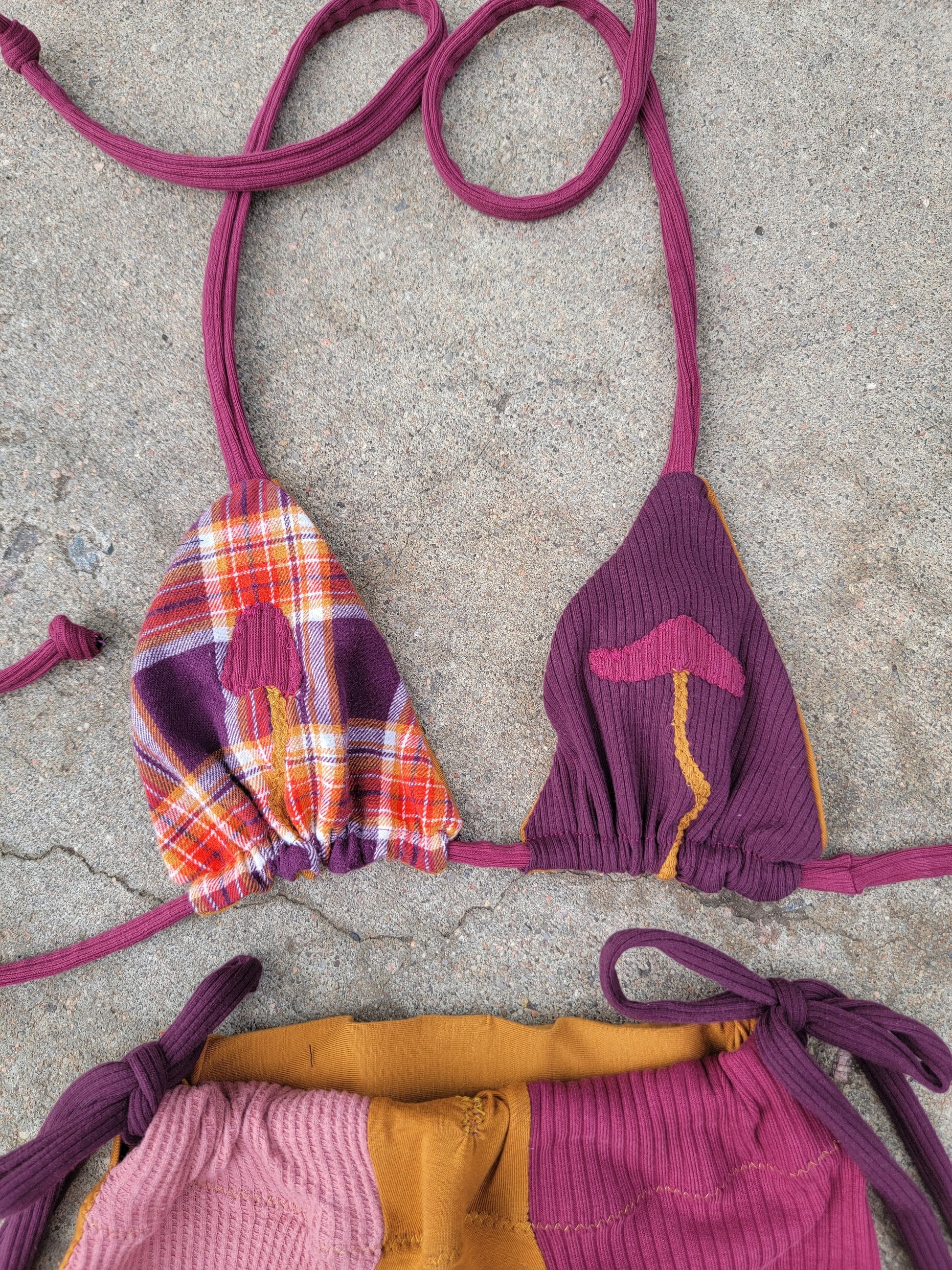 Bikini Top & Mini Skirt - Nothing is as it Seams