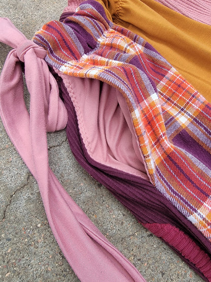 Bikini Top & Patchwork Side - Tie Pants - Nothing is as it Seams