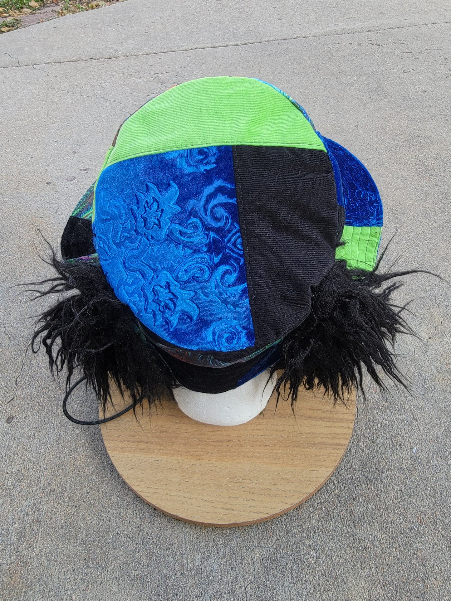 Blue Rainbow Fractal Astral Bunny - Nothing is as it Seams