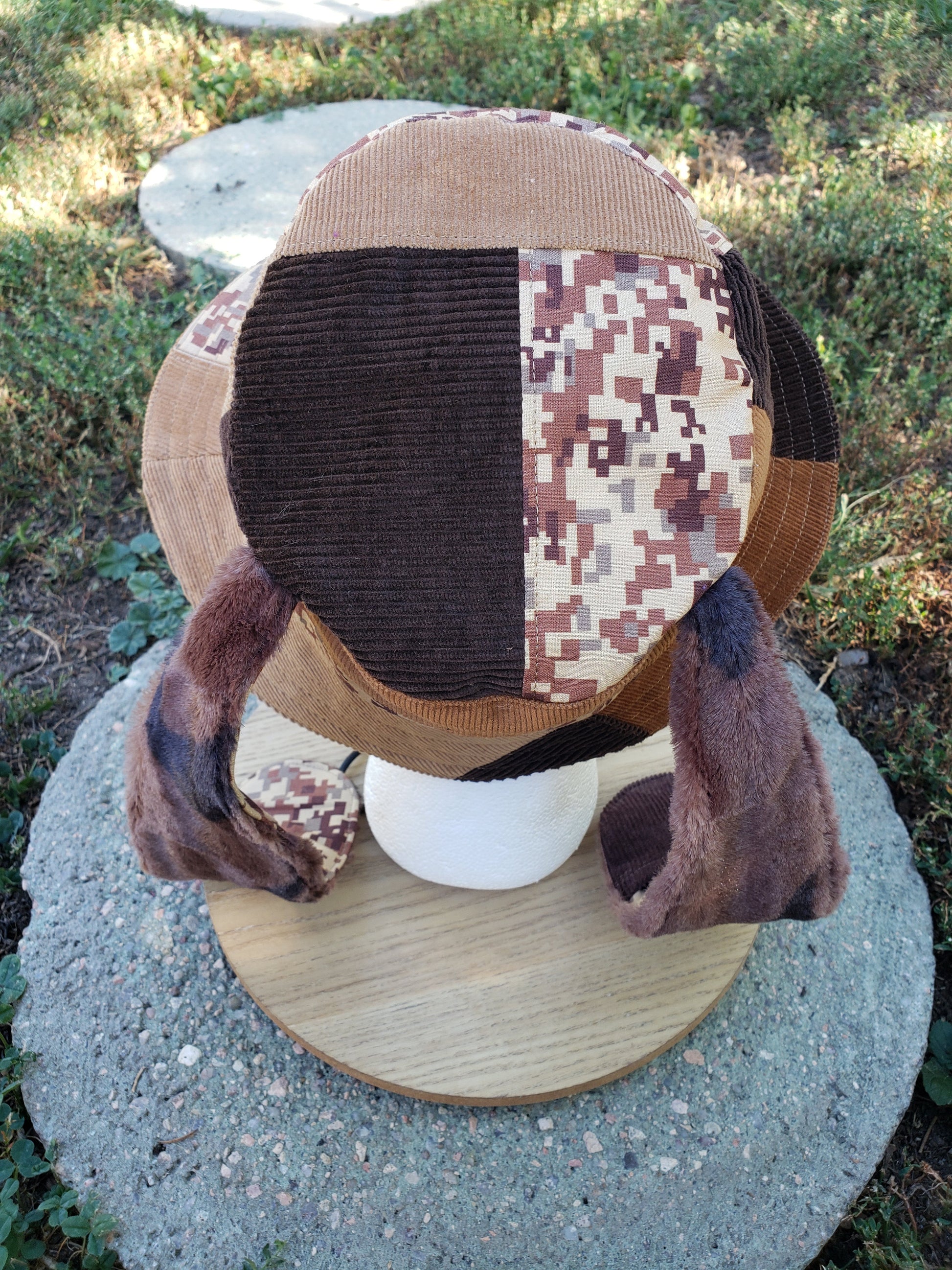 Brown Tactical Bunny Bucket - Nothing is as it Seams