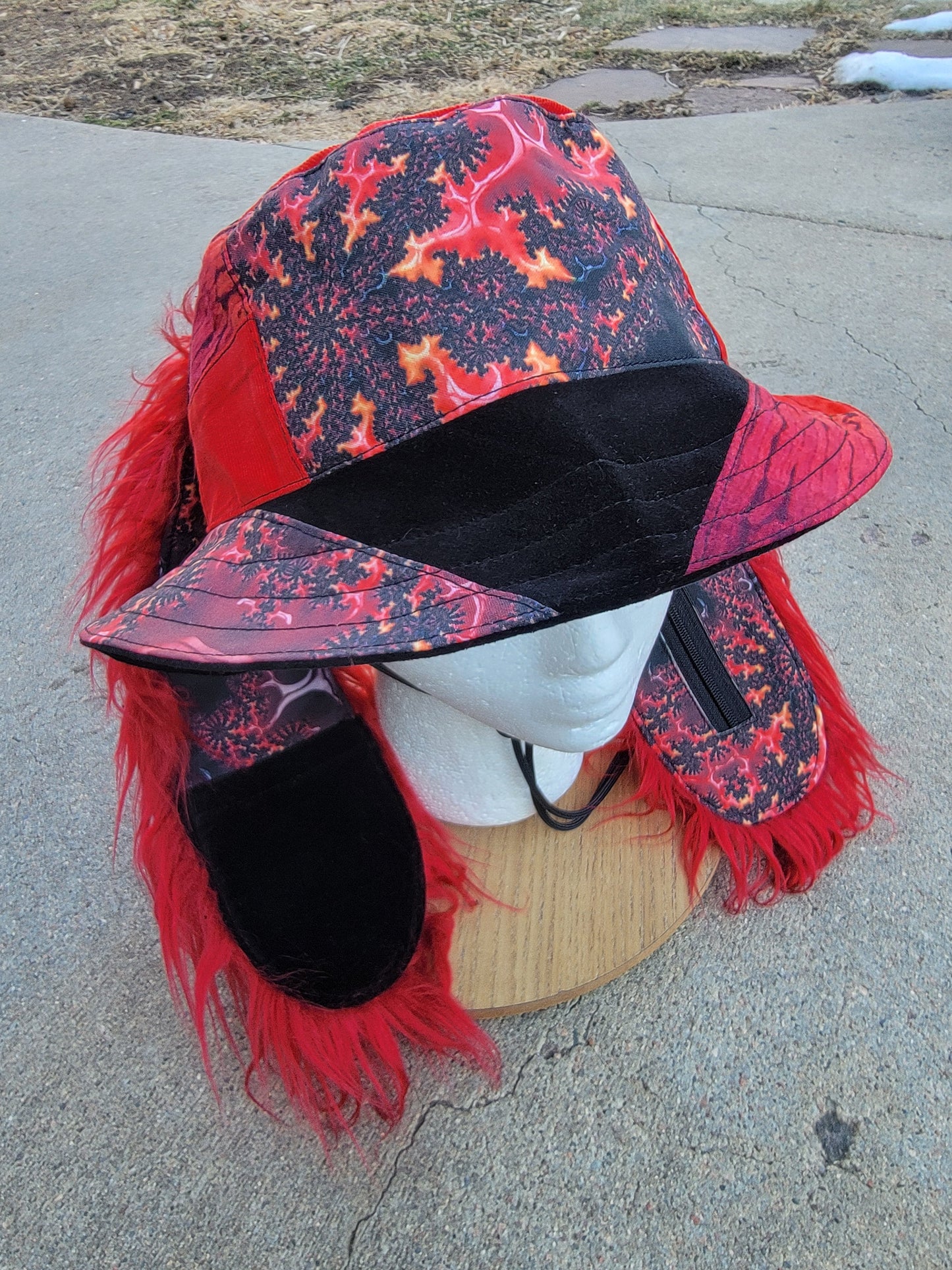 Fiery Fractal Bunny Bucket - Nothing is as it Seams