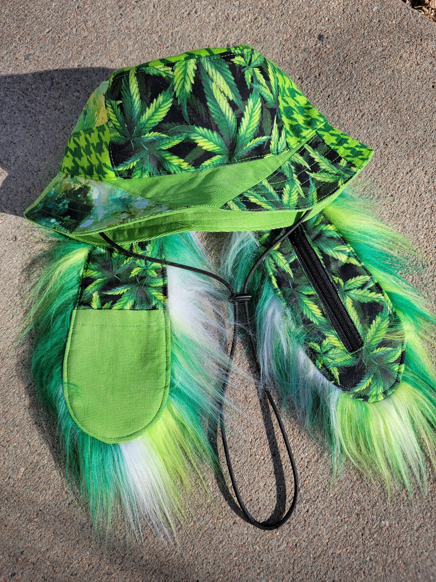 Green Ganja Bunny Bucket - Nothing is as it Seams