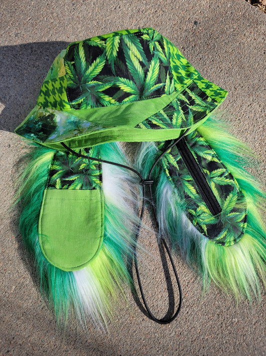 Green Ganja Bunny Bucket - Nothing is as it Seams