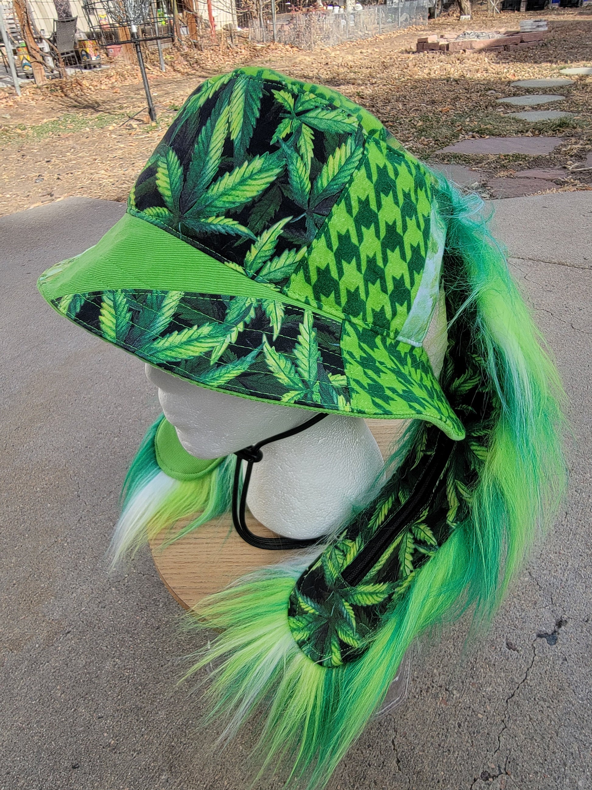 Green Ganja Bunny Bucket - Nothing is as it Seams