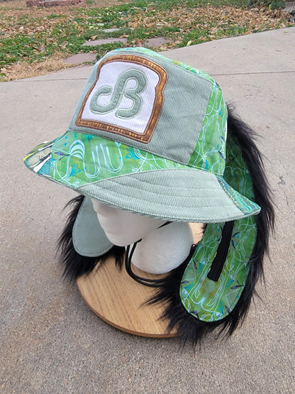 Green Goddess DB Bunny Bucket - Nothing is as it Seams