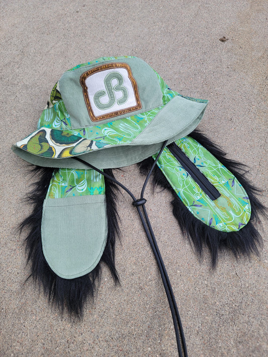 Green Goddess DB Bunny Bucket - Nothing is as it Seams