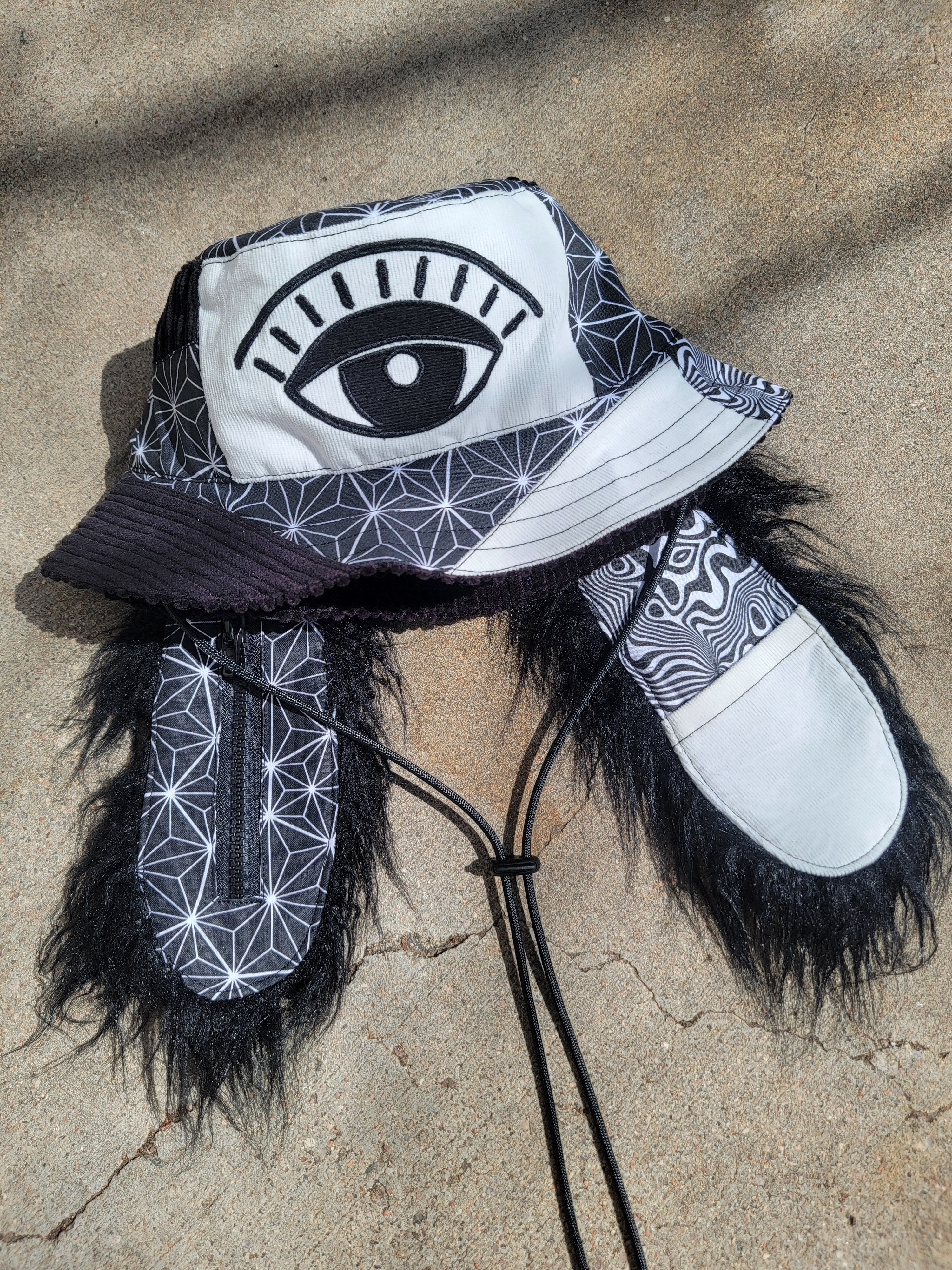 Hypnotic Hare Bunny Bucket - Nothing is as it Seams