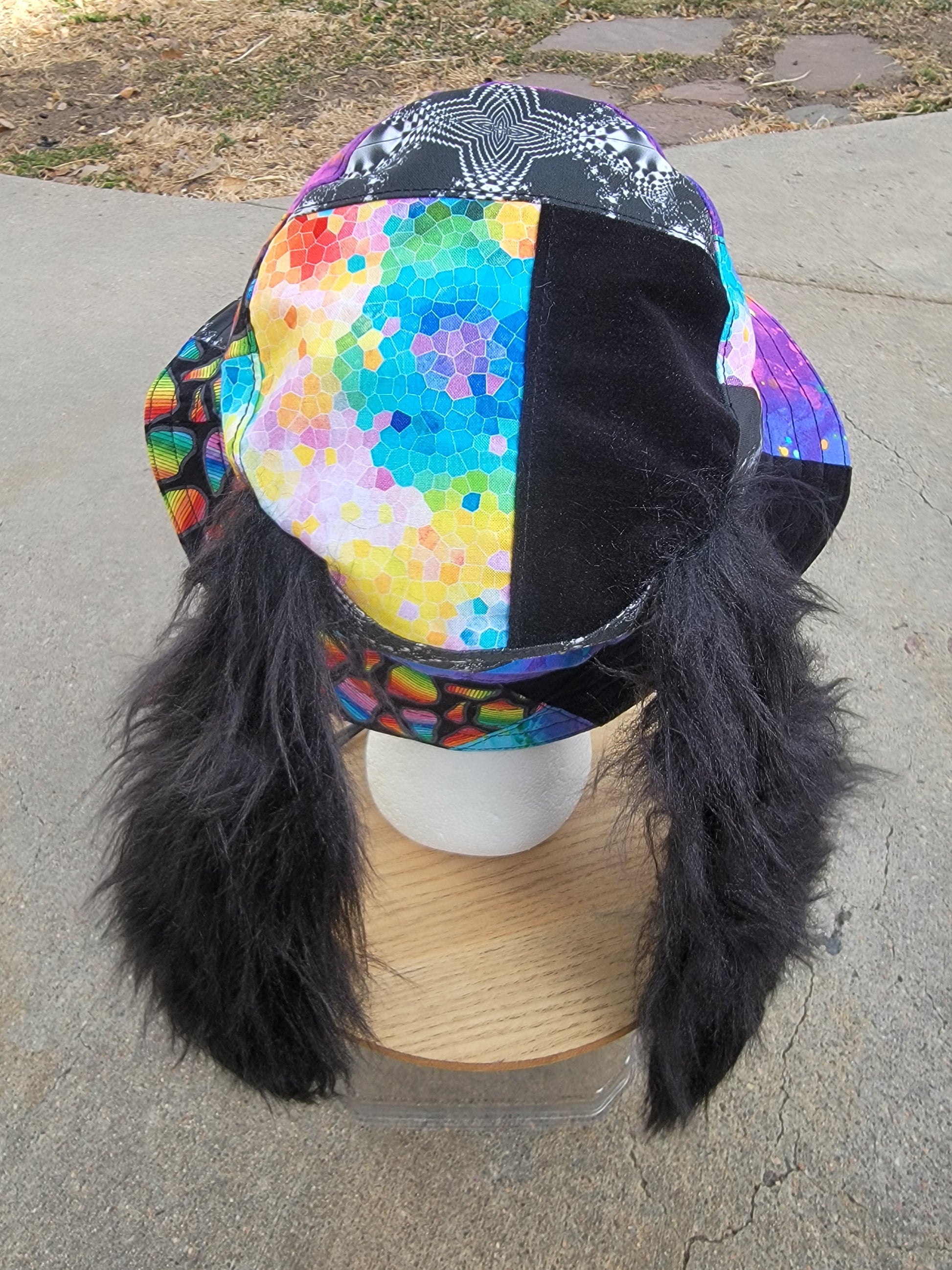 Kaleidoscopic GRIZ Buny Bucket - Nothing is as it Seams