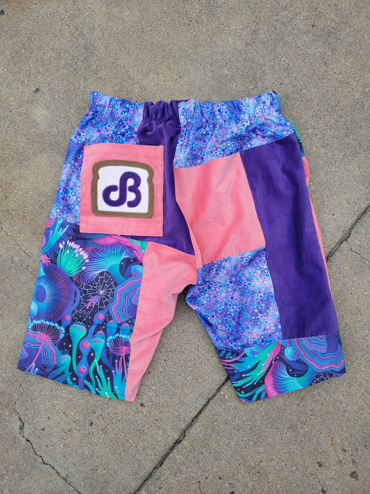 (L) Bread Patchwork Shorts - Nothing is as it Seams