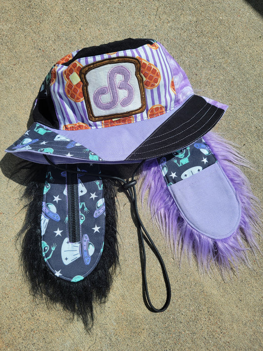 (L) Intergalatic Waffle DB Bunny Bucket - Nothing is as it Seams