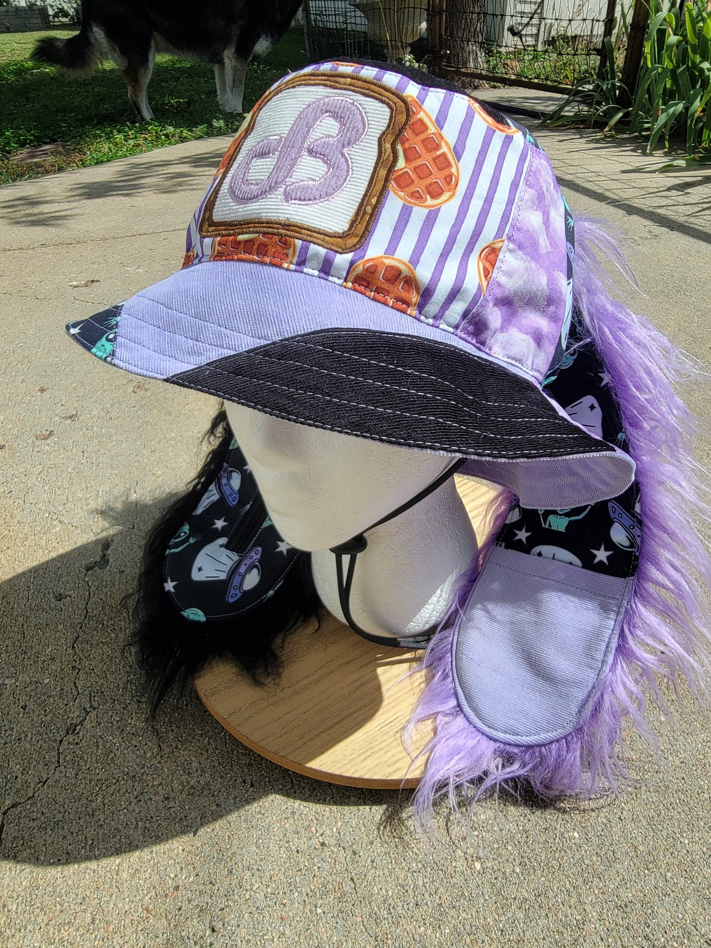 (L) Intergalatic Waffle DB Bunny Bucket - Nothing is as it Seams