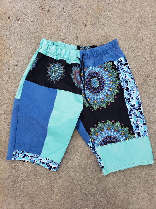 (L) Mandala Magic Shorts - Nothing is as it Seams