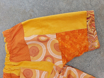 (L) Orange Sunshine Shorts - Nothing is as it Seams