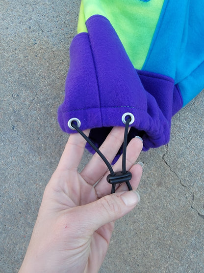 (L) Slimeball Patchwork Cargo Sweats - Nothing is as it Seams