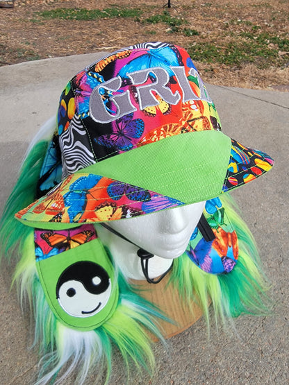 Lime Flutter GRIZ Bunny - Nothing is as it Seams