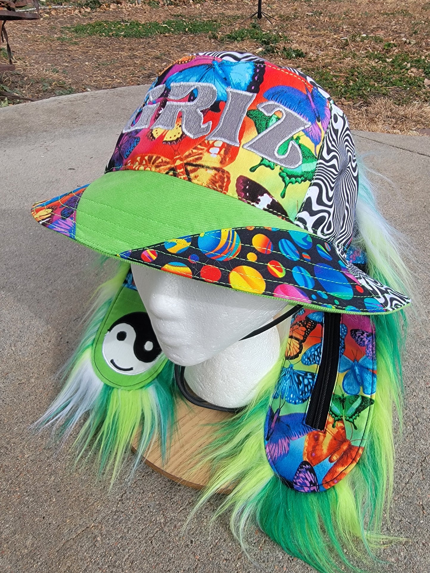 Lime Flutter GRIZ Bunny - Nothing is as it Seams