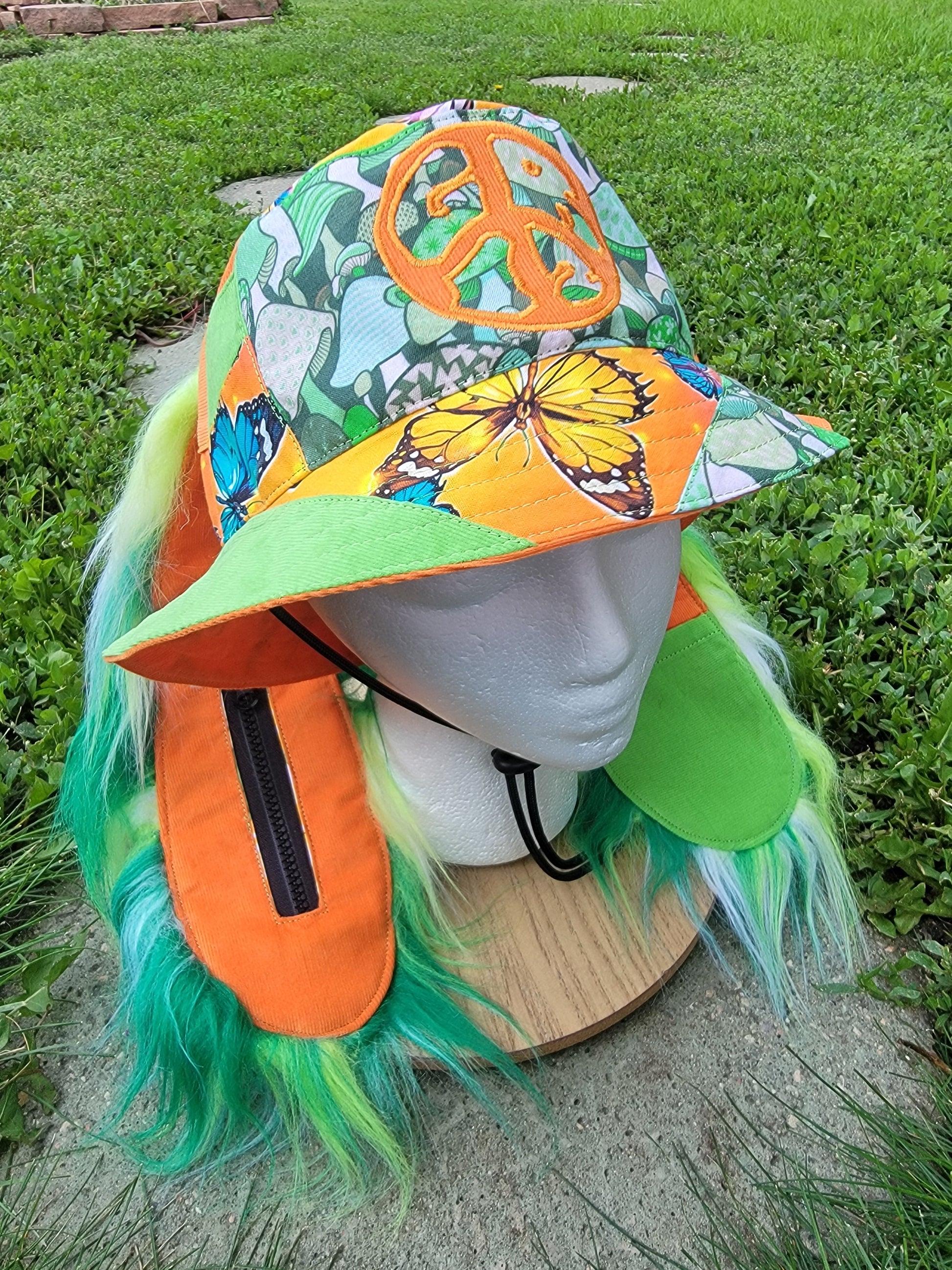 Peace Love & Shrooms GRIZ Bunny Bucket - Nothing is as it Seams