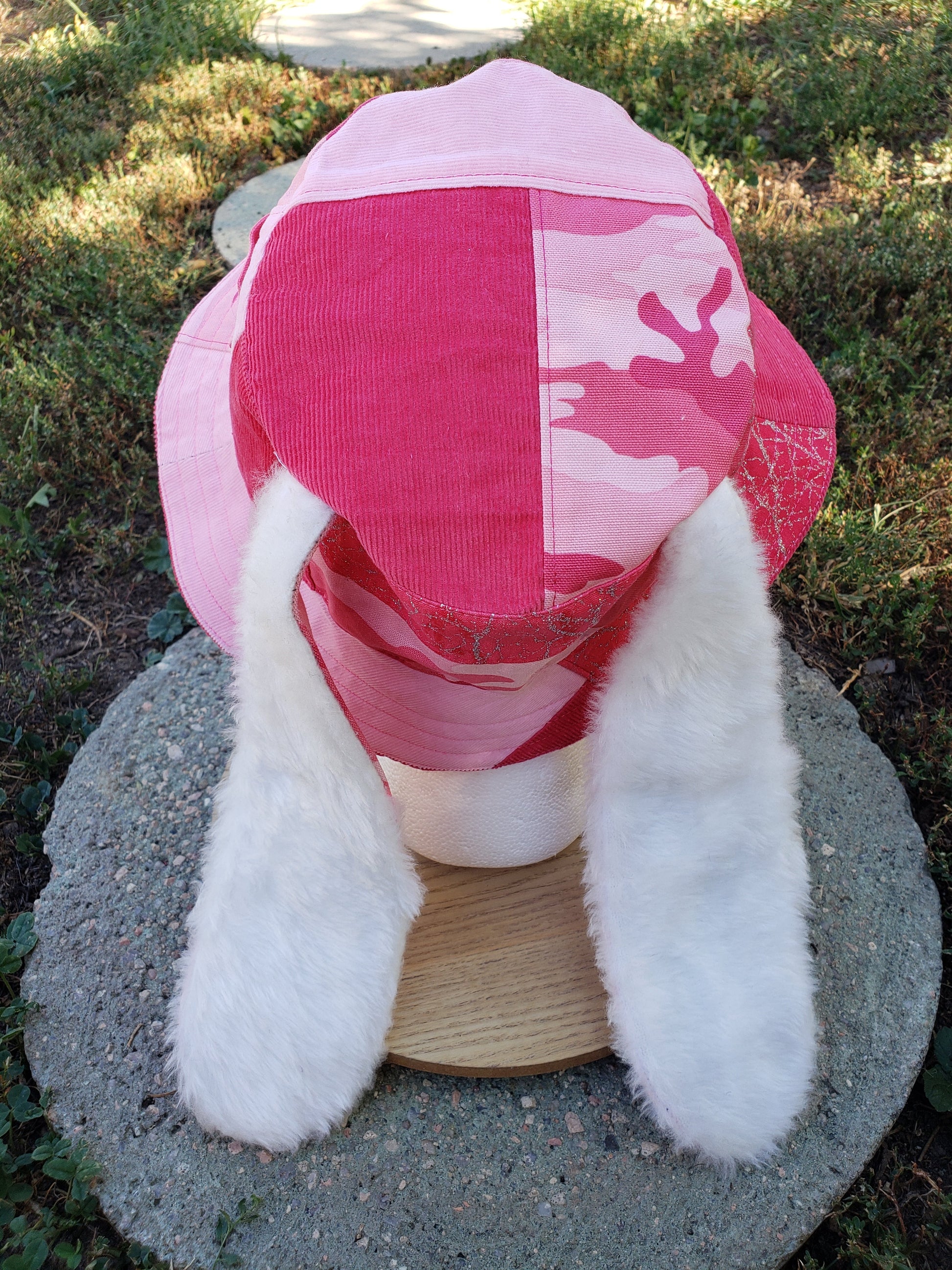 Pink Tactical Bunny Bucket - Nothing is as it Seams