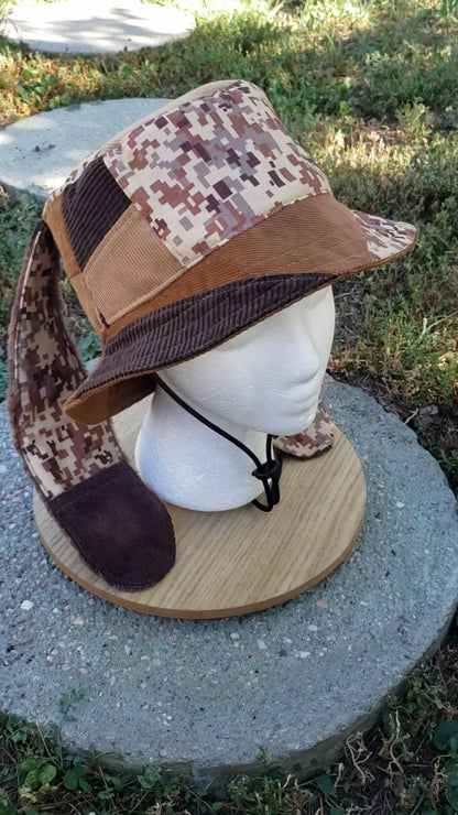 Brown Tactical Bunny Bucket