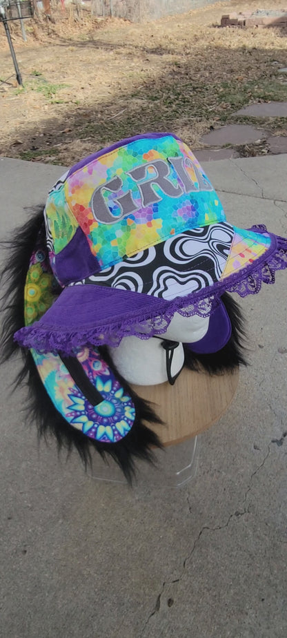 (L) Prismatic Pixels GRIZ Bunny Bucket