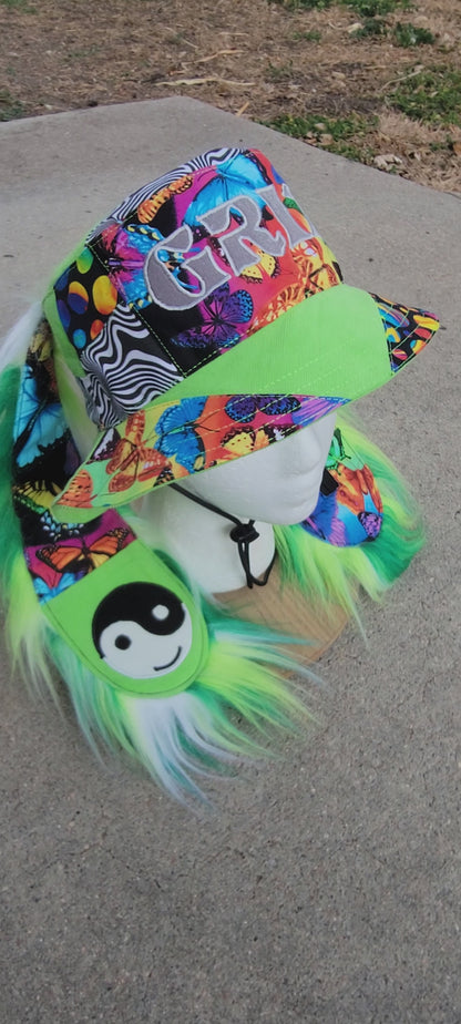 Lime Flutter GRIZ Bunny