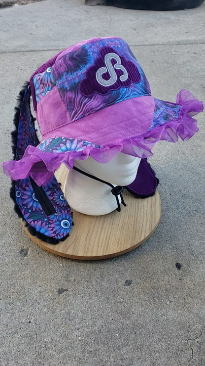 Purple Puff DB Bunny Bucket