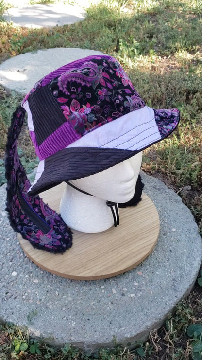 Velvet Violet Bunny Bucket