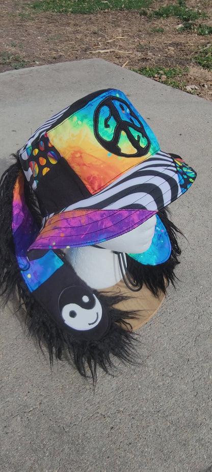 Rainbow Swirl GRIZ Bun