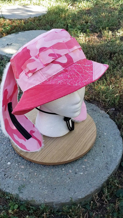 Pink Tactical Bunny Bucket