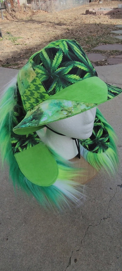 Green Ganja Bunny Bucket