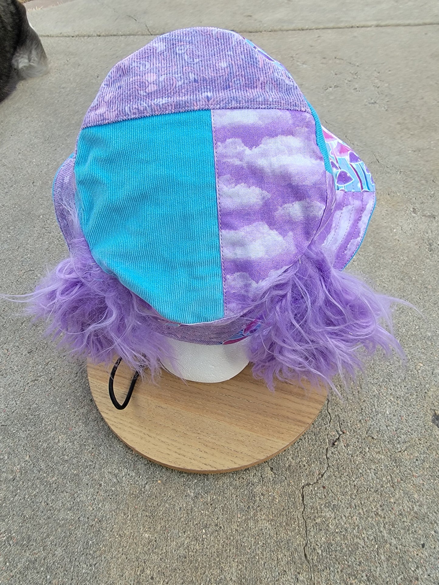 Purple Cloud Hopper Bunny Bucket - Nothing is as it Seams