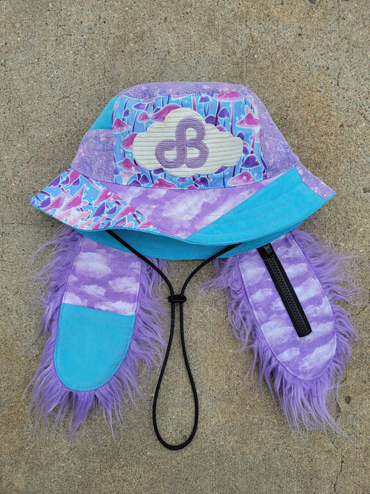 Purple Cloud Hopper Bunny Bucket - Nothing is as it Seams