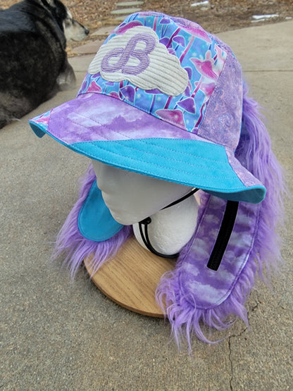 Purple Cloud Hopper Bunny Bucket - Nothing is as it Seams