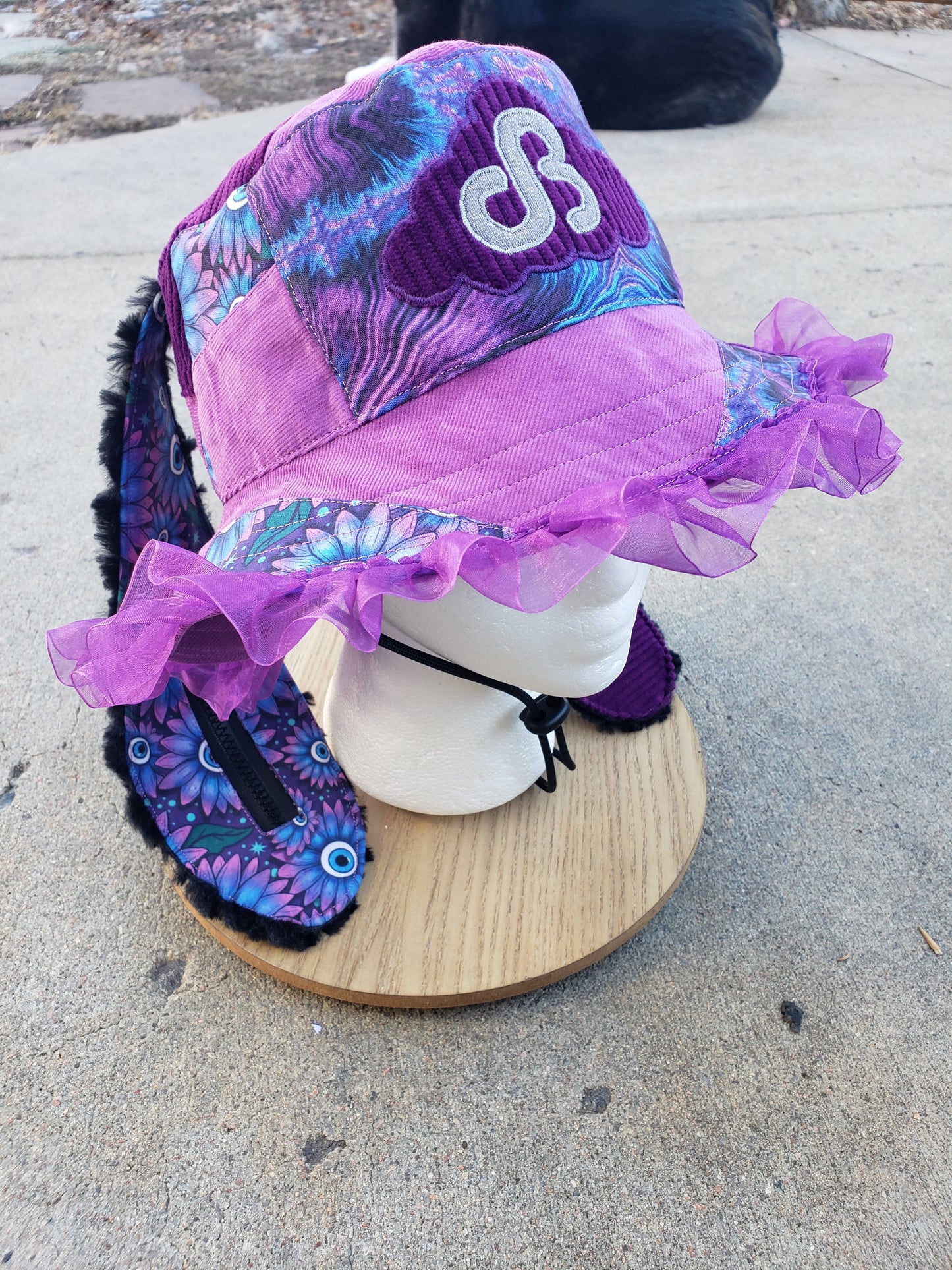 Purple Puff DB Bunny Bucket - Nothing is as it Seams