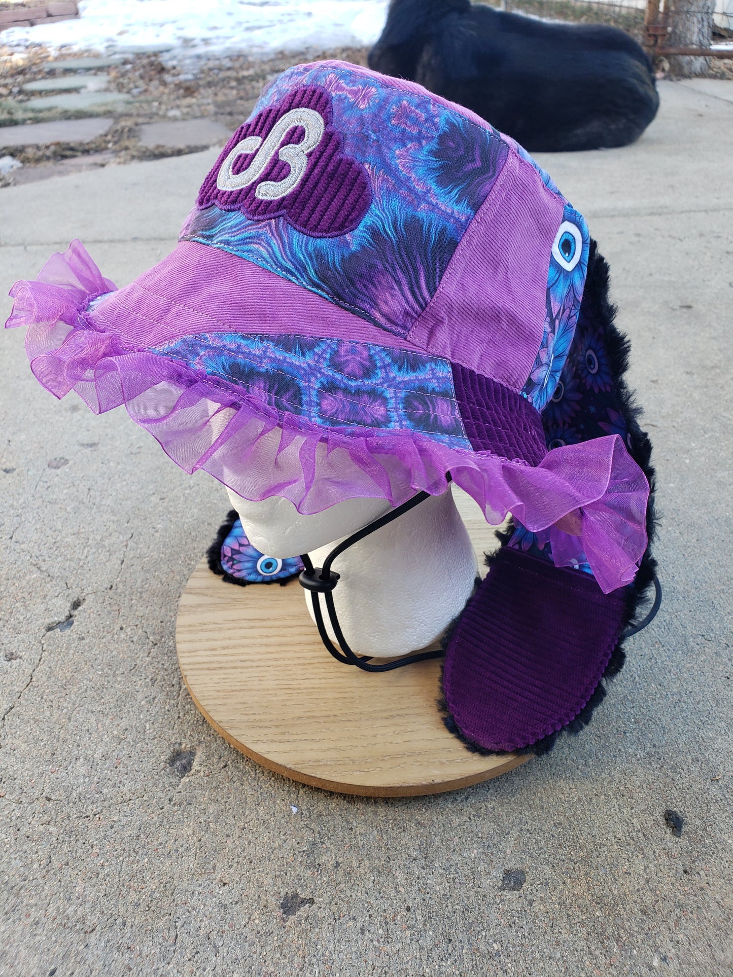 Purple Puff DB Bunny Bucket - Nothing is as it Seams