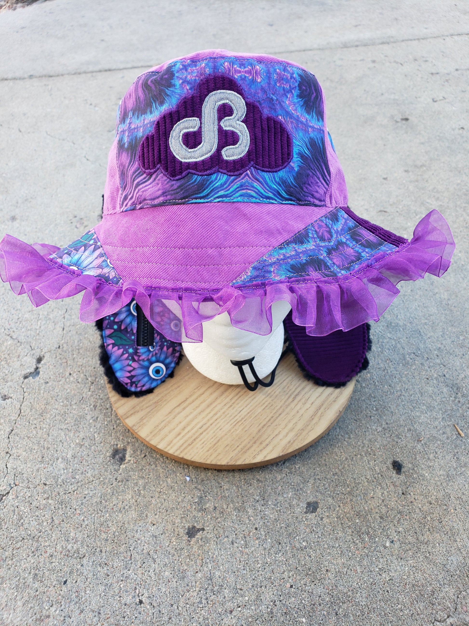 Purple Puff DB Bunny Bucket - Nothing is as it Seams