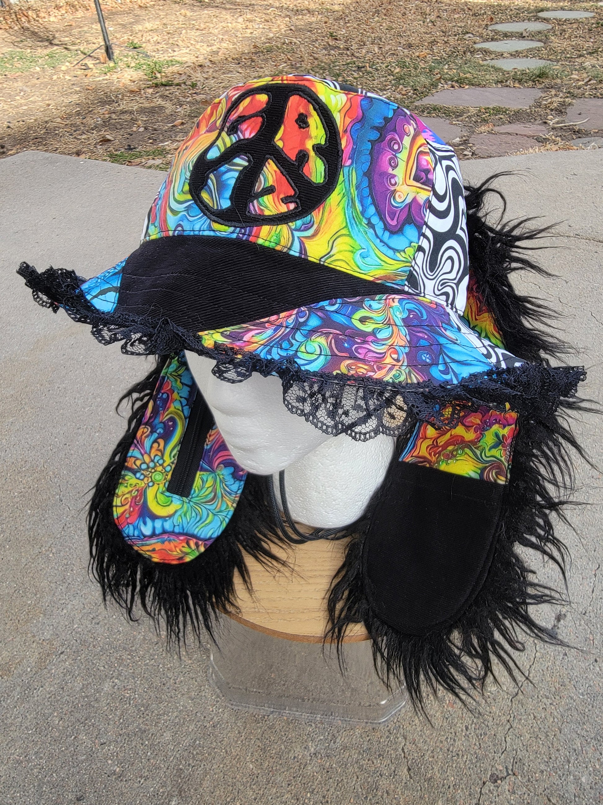 Rainbow Brain GRIZ Bunny Bucket - Nothing is as it Seams