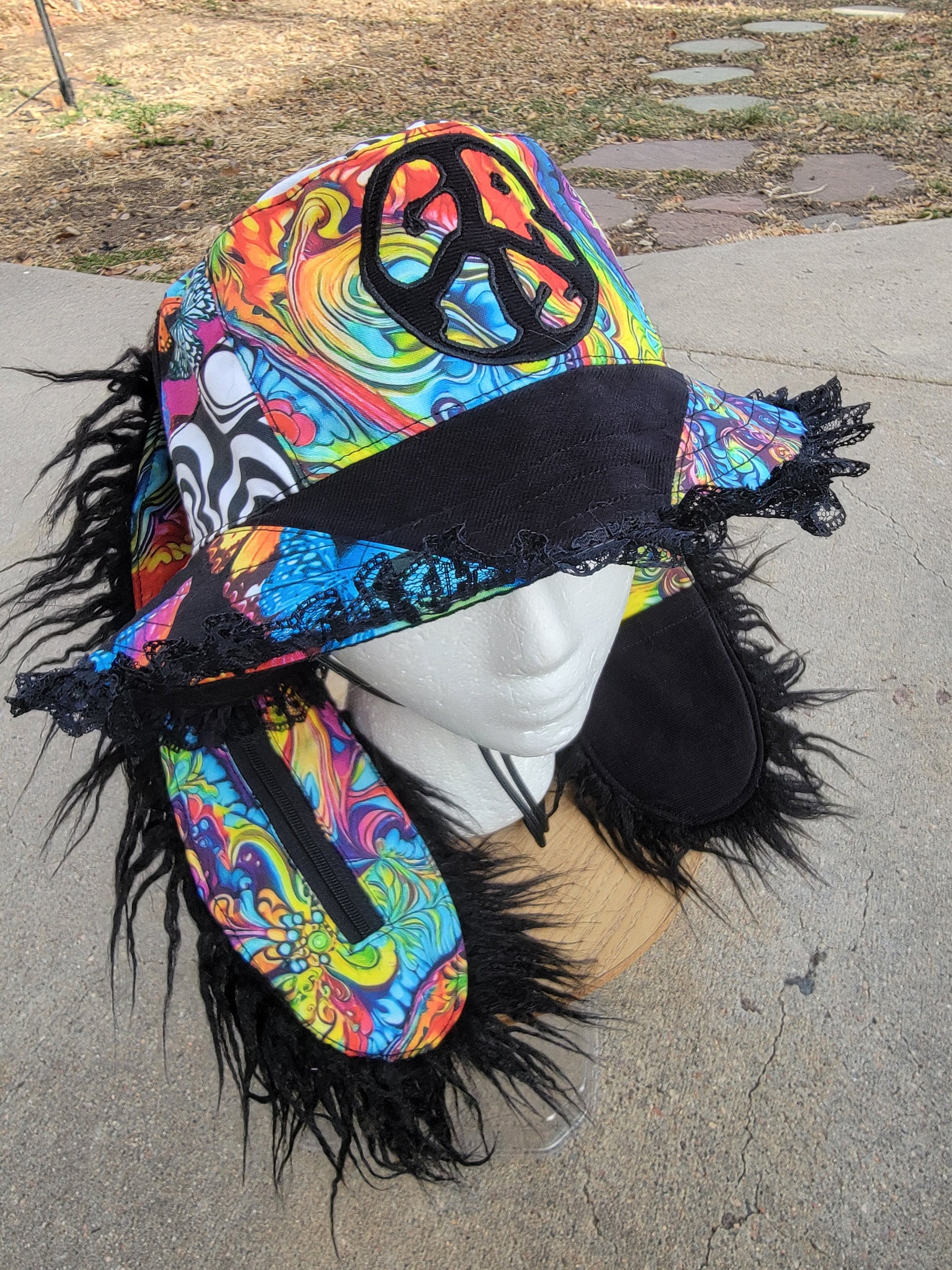 Rainbow Brain GRIZ Bunny Bucket - Nothing is as it Seams