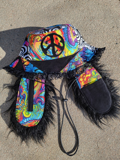 Rainbow Brain GRIZ Bunny Bucket - Nothing is as it Seams